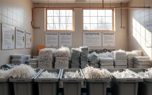 local guidelines for shredded paper recycling