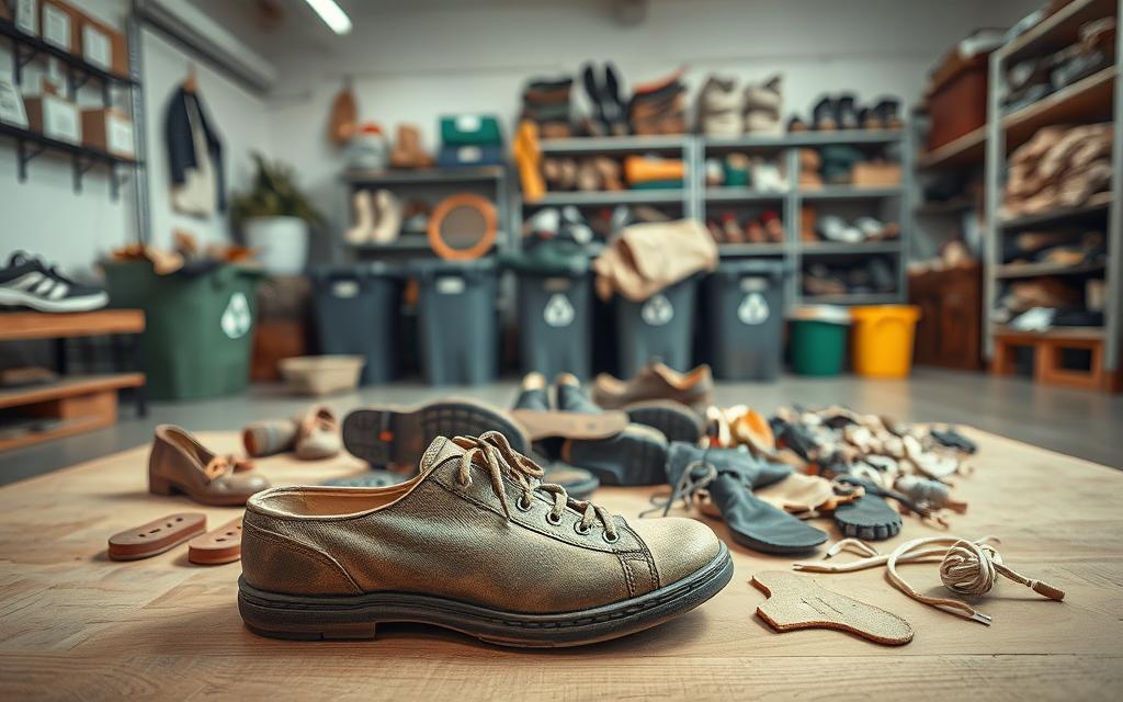 shoe recycling step-by-step guide