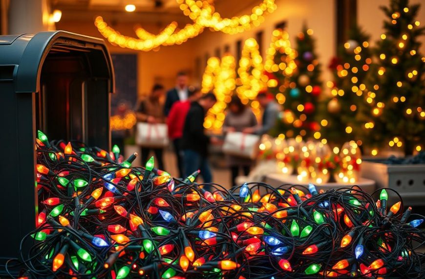 who recycles christmas lights