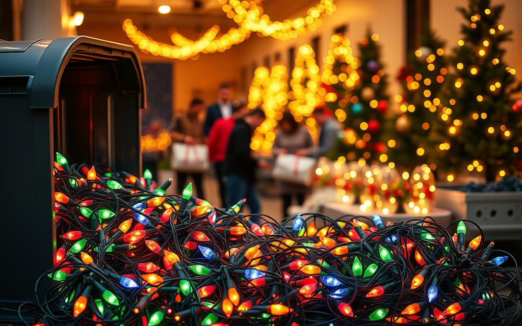 who recycles christmas lights