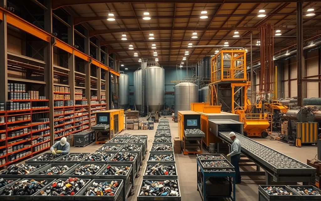 battery recycling process
