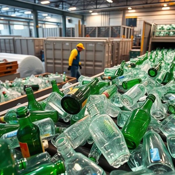 is glass recycle or garbage