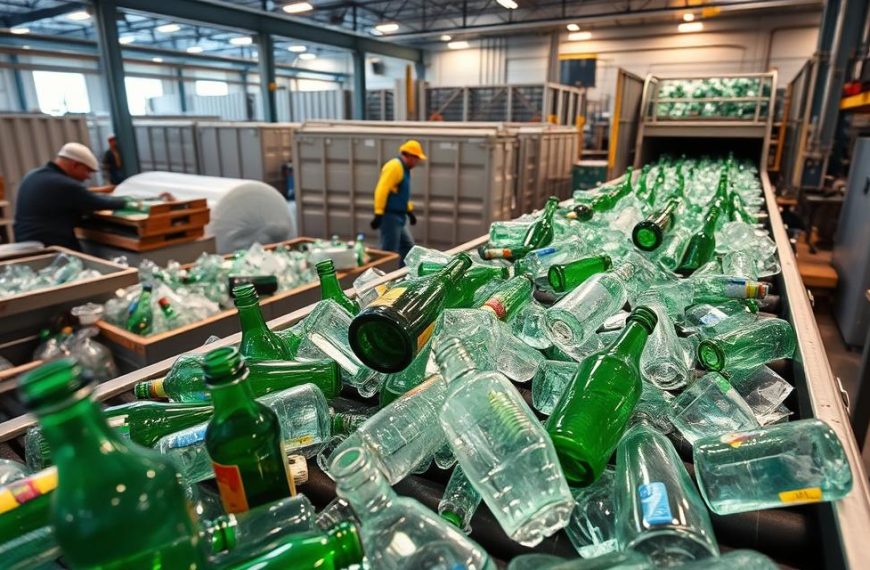 is glass recycle or garbage