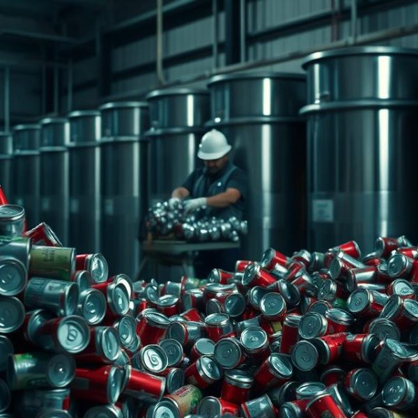 should you crush cans before recycling