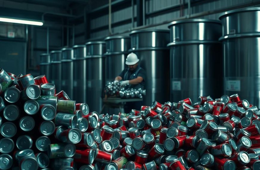 should you crush cans before recycling