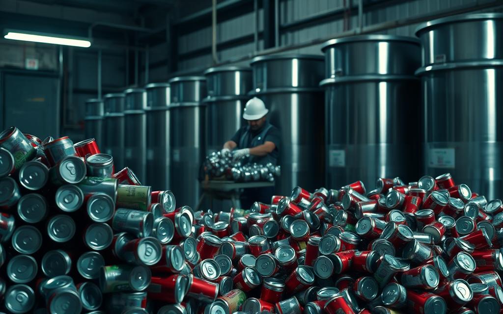 should you crush cans before recycling