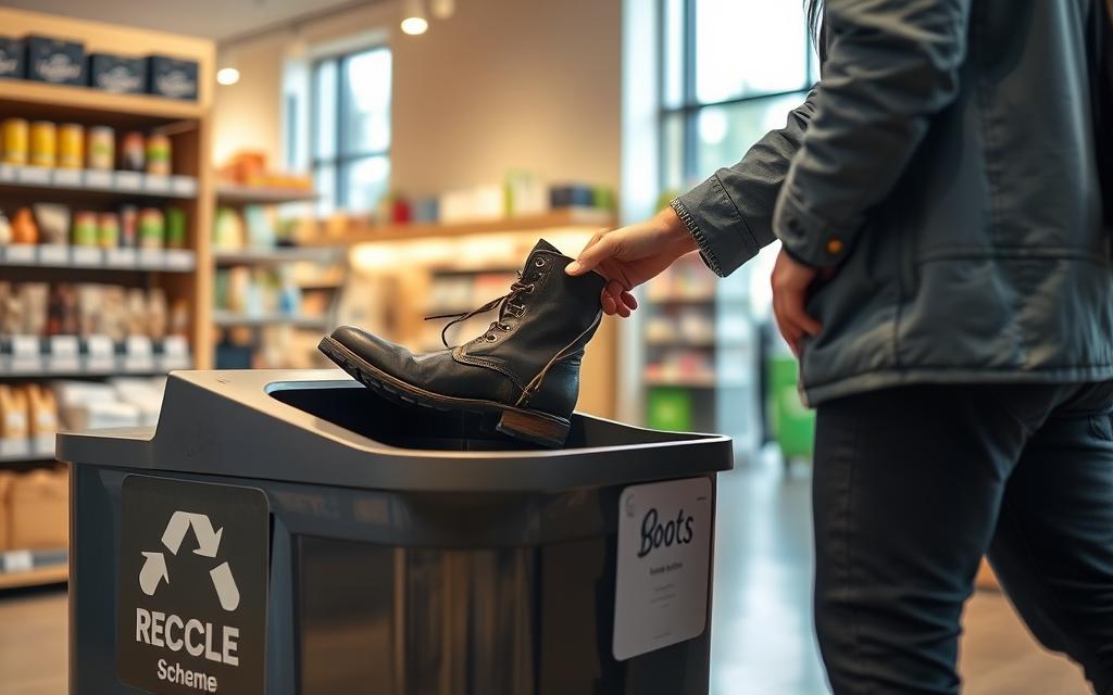 Boots Recycling Scheme