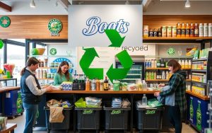 Boots corporate recycling partnership