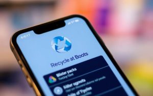 Recycle at Boots App