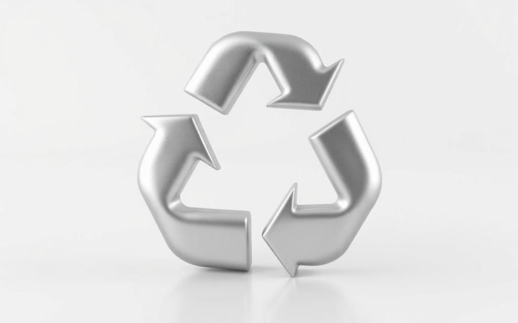 Recycling symbol for plastics