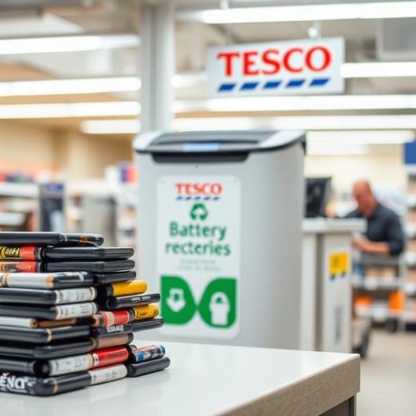 battery recycling tesco