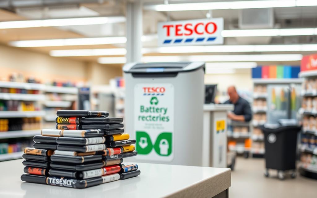 battery recycling tesco