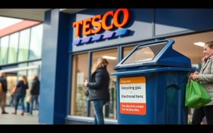 tesco electrical recycling service