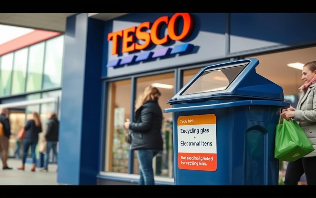 tesco electrical recycling service