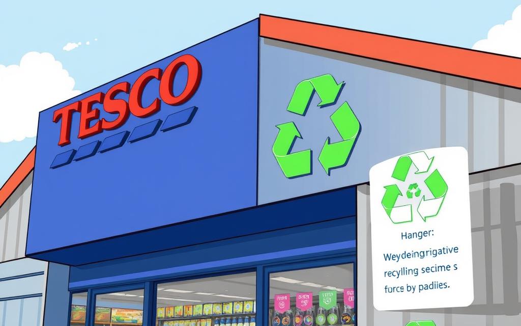 tesco hanger recycling near me
