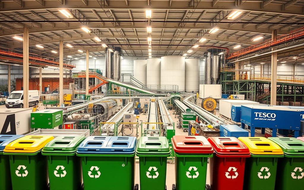 tesco recycling bins