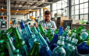 glass recycling colours separation