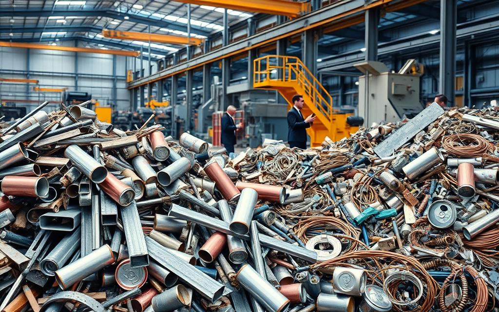 ferrous and non-ferrous metal recycling