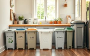 home recycling station setup