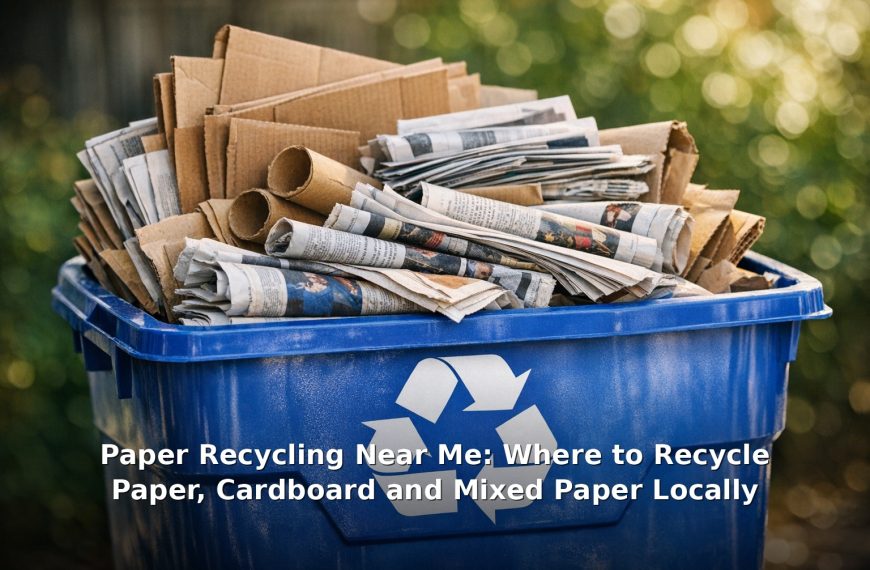 Paper Recycling Near Me: Where to Recycle Paper, Cardboard and Mixed Paper Locally