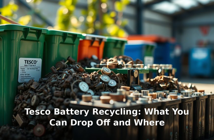 Tesco Battery Recycling: What You Can Drop Off and&hellip;